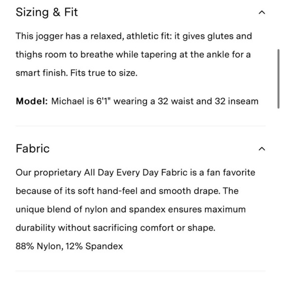 Public Rec Straight Leg Jogger in Size 42/30 Dark Gray - Picture 12 of 12